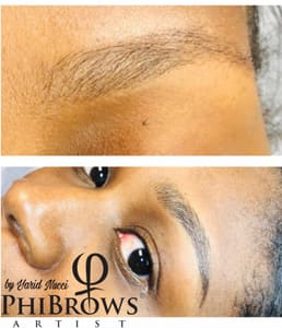 Eyebrow Tattoo result by Yarid Beauty in Conroe, TX