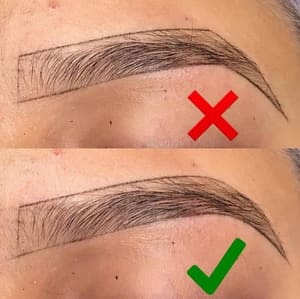 Eyebrow Tattoo result by Yarid Beauty in Conroe, TX