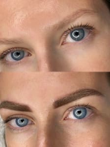 Eyebrow Tattoo result by YB Studio in Windermere, FL