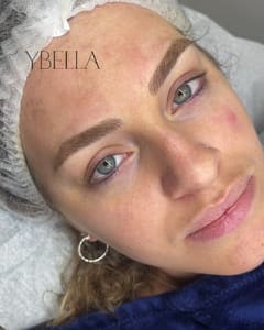 Eyebrow Tattoo result by Ybella Permanent Makeup and Spa in Hialeah Gardens, FL
