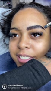 Eyebrow Tattoo result by Ybenz LasHBrow Studio in Sunrise, FL