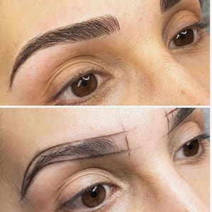 Eyebrow Tattoo result by Ybrows Beauty and Cosmetics in Fremont, CA