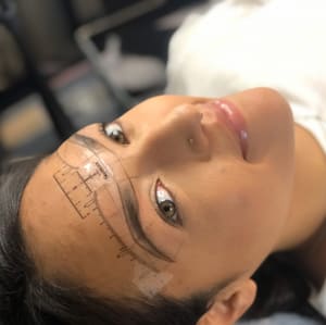 Eyebrow Tattoo result by Ybrows Beauty and Cosmetics in Fremont, CA