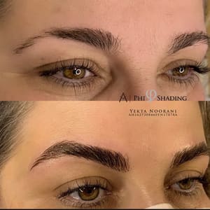 Eyebrow Tattoo result by Yek Rose in Beaverton, OR