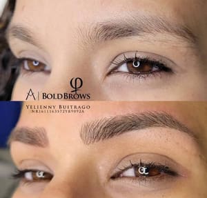 Eyebrow Tattoo result by Yeli beauty in Kissimmee, FL
