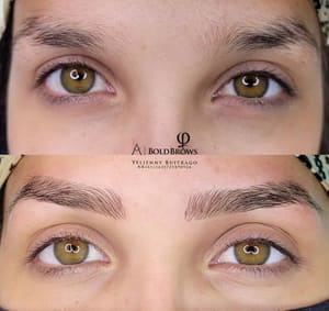 Eyebrow Tattoo result by Yeli beauty in Kissimmee, FL
