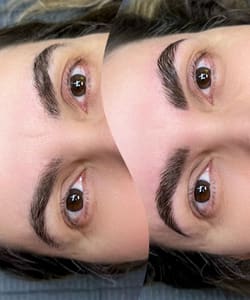 Eyebrow Tattoo result by Yellow Beauty Art Studio in Orlando, FL