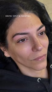 Eyebrow Tattoo result by YENINK cosmetic tattoo & beauty in Westwood, NJ