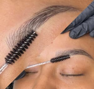 Eyebrow Tattoo result by YENINK cosmetic tattoo & beauty in Westwood, NJ