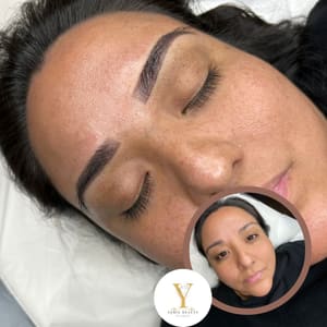Eyebrow Tattoo result by Yeris Beauty Studio in Simi Valley, CA
