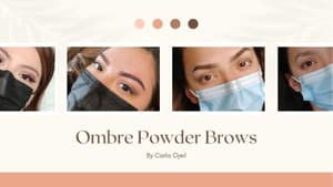 Eyebrow Tattoo result by Yeris Beauty Studio in Simi Valley, CA