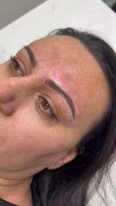 Eyebrow Tattoo result by ykbrows in Troy, MI