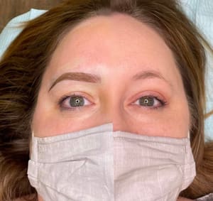 Eyebrow Tattoo result by ykbrows in Troy, MI