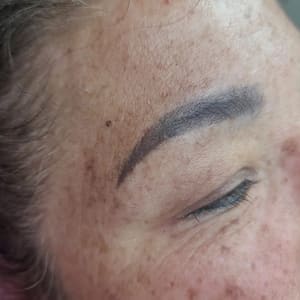 Eyebrow Tattoo result by Your Beauty Lounge in Marysville, WA