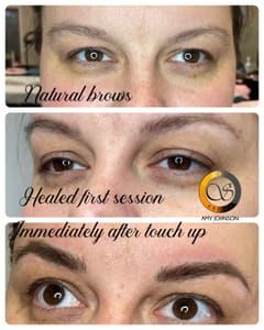Eyebrow Tattoo result by Your beauty never fades in Burnsville, MN