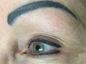 Eyebrow Tattoo result by Your Body Your Skin in Folsom, CA