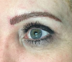 Eyebrow Tattoo result by Your Body Your Skin in Folsom, CA