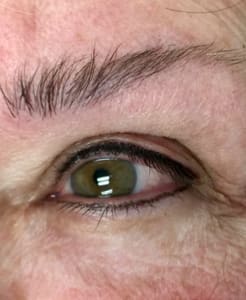 Eyebrow Tattoo result by Your Body Your Skin in Folsom, CA