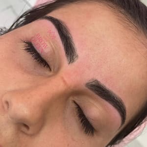 Eyebrow Tattoo result by Your Brow Queen Wellness & Spa in Miramar, FL