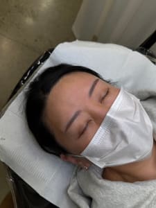 Eyebrow Tattoo result by YSA Beauty Studio in Seattle, WA
