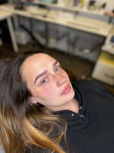 Eyebrow Tattoo result by Yuya Lee Brow & Tattoo Studio in Mt Pleasant, WI
