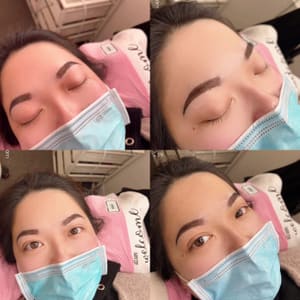 Eyebrow Tattoo result by YV lashes & Brows in Redondo Beach, CA