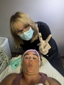 Eyebrow Tattoo result by Z Cosmetic Design, LLC in Granbury, TX