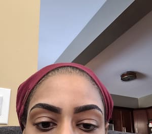 Eyebrow Tattoo result by Zadiya Baker Beauty in Oakbrook Terrace, IL
