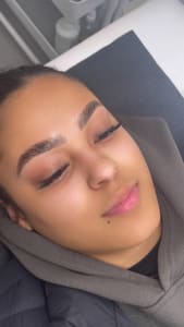 Eyebrow Tattoo result by Zaesthetics.Co in Methuen, MA