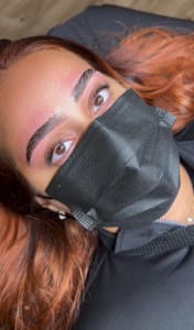 Eyebrow Tattoo result by Zaesthetics.Co in Methuen, MA