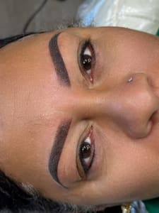 Eyebrow Tattoo result by Zakia’s Brow Bar in Charlotte, NC
