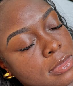 Eyebrow Tattoo result by Zakia’s Brow Bar in Charlotte, NC