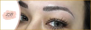 Eyebrow Tattoo result by Zara Beauty Spa in Utica, MI