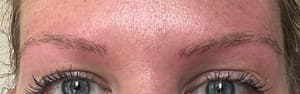 Eyebrow Tattoo result by Zara’s Spa & Brow Bar in Conroe, TX