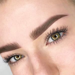 Eyebrow Tattoo result by Zeb's Beauty Studio in Omaha, NE