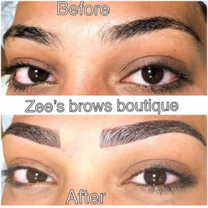 Eyebrow Tattoo result by Zee’s Boutique in Peoria, AZ