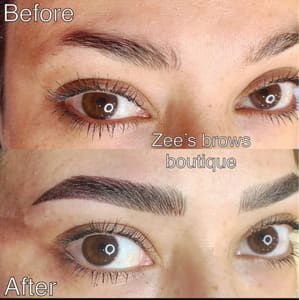 Eyebrow Tattoo result by Zee’s Boutique in Peoria, AZ