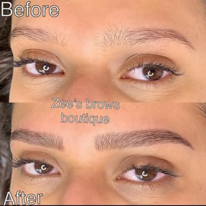Eyebrow Tattoo result by Zee’s Boutique in Peoria, AZ