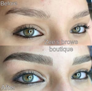 Eyebrow Tattoo result by Zee’s Boutique in Peoria, AZ