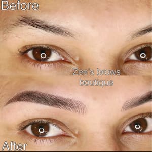 Eyebrow Tattoo result by Zee’s Boutique in Peoria, AZ
