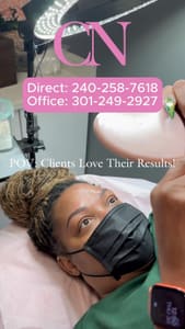 Eyebrow Tattoo result by Zen Nails & Beauty in Bowie, MD