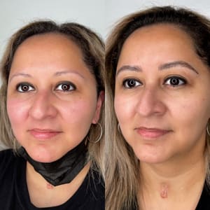 Eyebrow Tattoo result by Zeta Cosmetic Tattoo in Brooklyn, NY