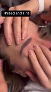Eyebrow Tattoo result by ZGlam Beauty Salon and Spa in Frisco, TX