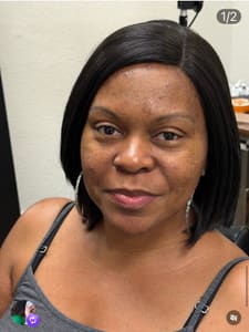 Eyebrow Tattoo result by ZGlam Beauty Salon and Spa in Frisco, TX