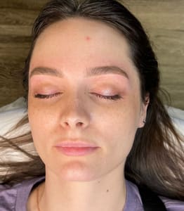 Eyebrow Tattoo result by Zhin Beauty in San Antonio, TX