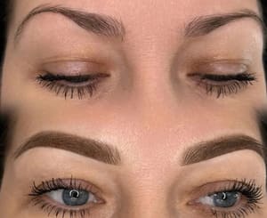 Eyebrow Tattoo result by ZT Aesthetic Beauty & Permanent Makeup in Palatine, IL