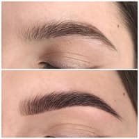 Eyebrow Threading at La Bella Looks - permanent makeup work