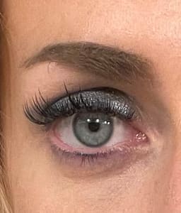 Eyeliner Tattoo result by 3D BROWS & LASHES - Permanent Makeup & Lash Extension Studio in Largo, FL