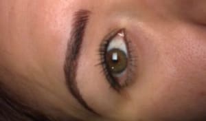 Eyeliner Tattoo result by 3D Eyebrow Microblading by Tiffany $195 (reg $280) Microblading Mon-Thurs in Santa Ana, CA