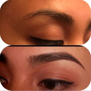 Eyeliner Tattoo result by 3D Permanent Makeup in Jacksonville, FL